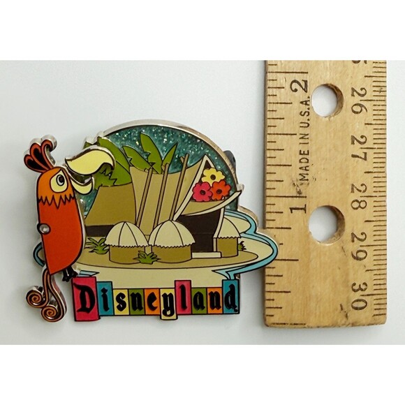 Disney Pin Retro Collection Disneyland Bird 50th Anniversary Enchanted Tiki Room - Picture 3 of 3